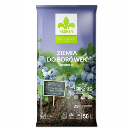 Ziemia Do Borówek Jagody Kamczackiej  50l KRONEN